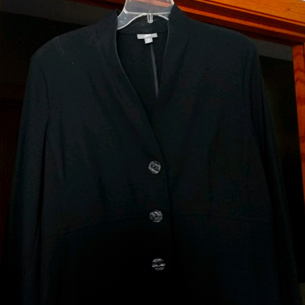 J Jill longer jacket unlined but finished seams